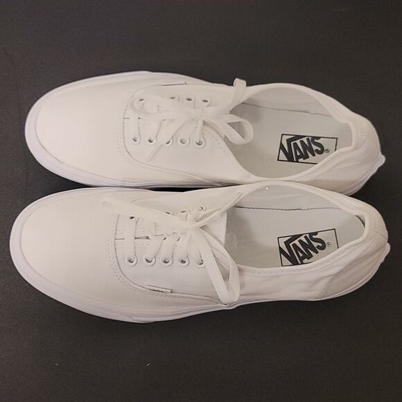 BRAND NEW VANS UNISEX AUTHENTIC CANVAS LACE-UP SNEAKERS CASUAL PLIMSOLLS SHOE - Picture 10 of 16